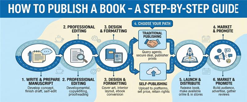 How  to Publish a Book: A Step by Step Guide
