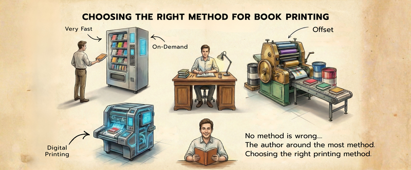 Choosing the Right Method for Book Printing: A Complete Guide for Authors and Publishers