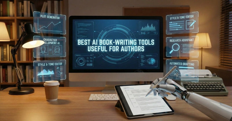 Best AI Book Writing Tools Useful for Authors