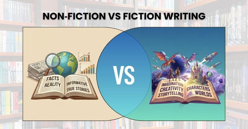 Non-Fiction vs. Fiction Writing: Key Differences Every Author Must Know